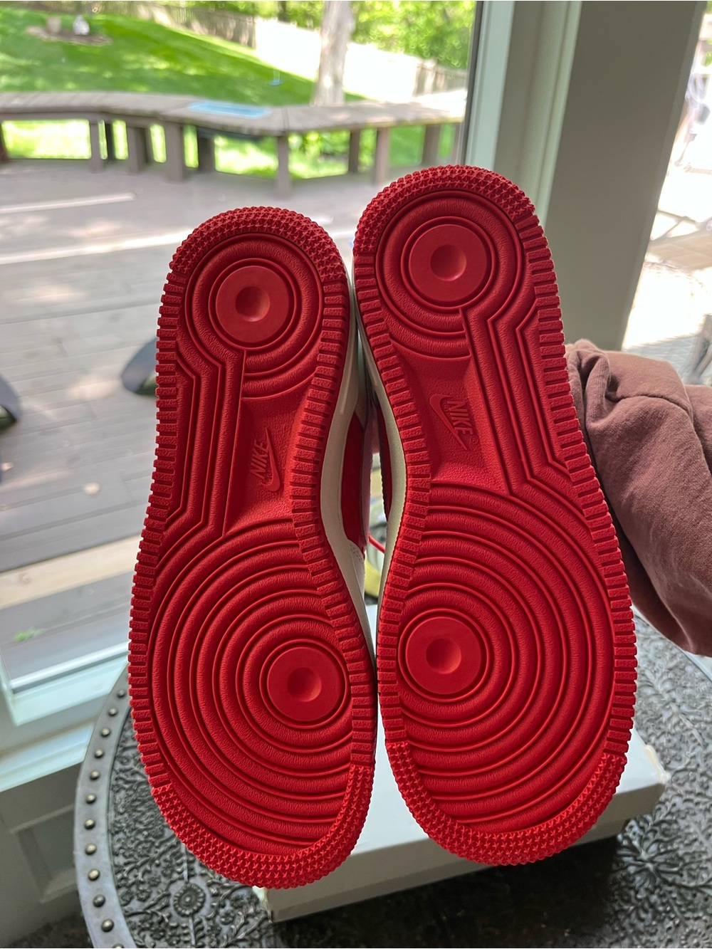 💕HTF NIKE AIR FORCE 1 VALENTINE’S DAY LIMITED EDITION SNEAKERS 5.5 Y 7 38 EU - Picture 14 of 15